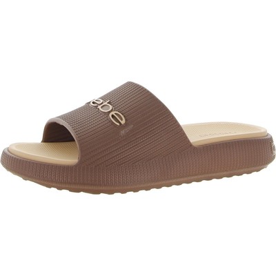 

Женские шлепанцы для бассейна Bebe Caprii Brown Logo 10 Medium (B,M) BHFO 7524, Macchiato/natural