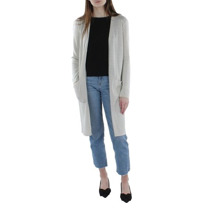 

Женский бежевый блестящий кардиган Eileen Fisher, свитер Petites  BHFO 4306, Кость