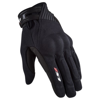 LS2 Helmets Women's Dart 2 Touring Glove (Black - Large)