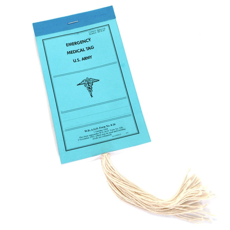 Ww2 ?Tats-Unis Medical Balise Livre Repro Premiers Soins Livret Am?Ricain