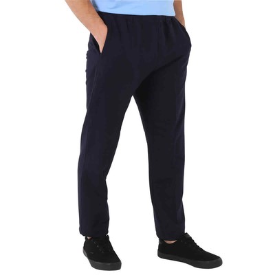 Pre-owned Ermenegildo Zegna Men's Navy Cqr Cttn Modal Pants, Size X-large In Blue