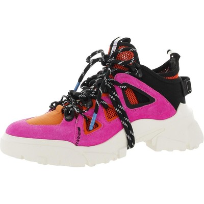 

MCQ Mens Orbyt Mid Black Спортивная и тренировочная обувь 37 Medium (D) BHFO 7231, Black/orange/pink, Orbyt Mid