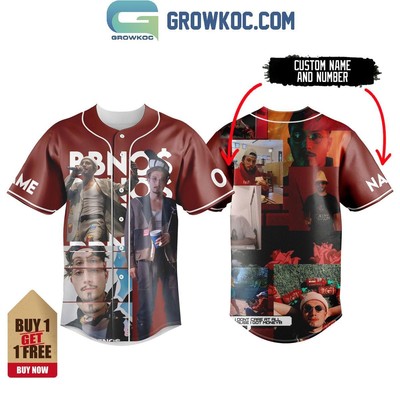 BBNO$ I Don t Care At All Personalized Baseball Shirt