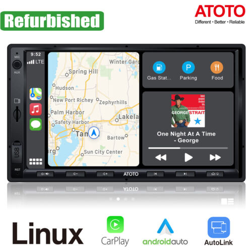 ATOTO 7 Pollici 2 Din Autoradio Compatibile Apple Carplay Android Auto,Bluetooth