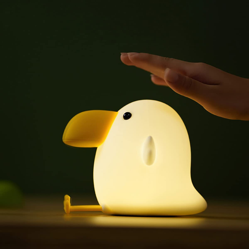 Kids Night Light, Cute Silicone Bird Nursery Lamp for Baby and Toddler,Animal Ni