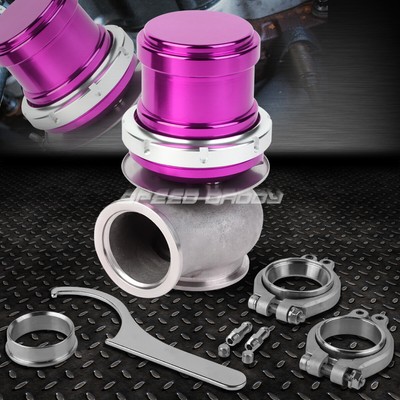 УНИВЕРСАЛЬНЫЙ ВНЕШНИЙ ТУРБОКОМПРЕССОР 14 ФУНТОВ НА квадратный ДЮЙМ ДИАМЕТРОМ 40 ММ, V-ОБРАЗНЫЙ 5-КАНАЛЬНЫЙ ВЫПУСКНОЙ КЛАПАН + ПРУЖИНА ФИОЛЕТОВОГО ЦВЕТА