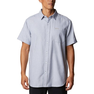 

Мужская серая рубашка на пуговицах Columbia Sportswear Rapid Rivers Big - Tall  6414, Shark/columbia gray, Rapid Rivers