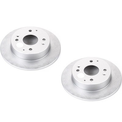 SET-P15JBR799EVC-2 Powerstop Brake Discs 2-Wheel Set Rear for Honda Accord CL