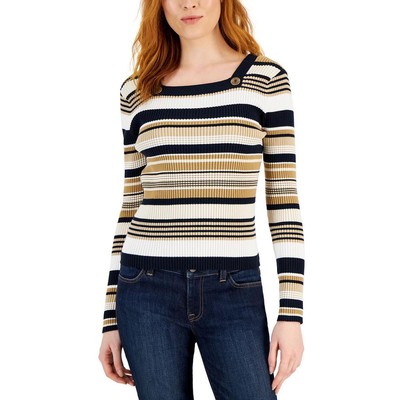 Женский пуловер-свитер из смеси хлопка Tommy Hilfiger XL BHFO 5767
