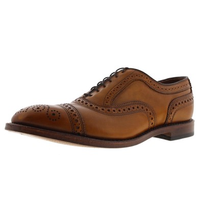 

Мужские коричневые кожаные оксфорды Allen Edmonds Strand 11,5 Medium (D) BHFO 0430, Коричневый, Strand