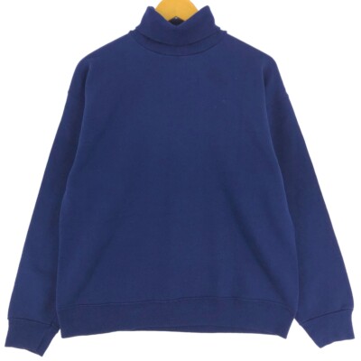 Bluelea ブルレア　 Hem tulledocking pullover Condoleezza Navy Blue Pullover