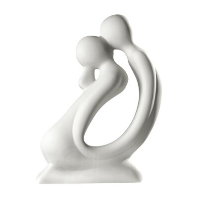 Dekofigur Indoor - Gilde Francis Paar Der Kuss kniend - Skulptur Statue Dekorati