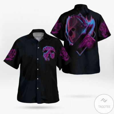 Jason Voorhees Halloween Aloha Hawaiian Shirt