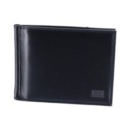 Pre-owned Porter [] Money Clip [plume] 1. Black
