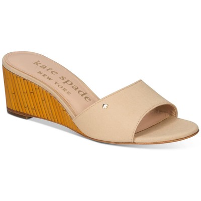Женские босоножки Kate Spade New York Meena бежевого цвета, размер 6, средний (B, M), BHFO 2229