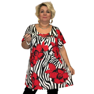 Short sleeve sales smock top