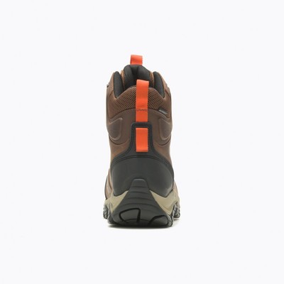 Pre-owned Merrell Work Men's 6" Phaserbound 2 Mid Carbon Fiber Toe Waterproof Work Boot Ea In Orange