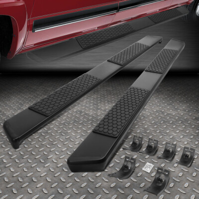ДЛЯ 09-24 RAM 1500-3500 И CLASSIC CREW CAB 5,5 ЧЕРНЫЕ ПОДНОЖКИ SS STEP BAR