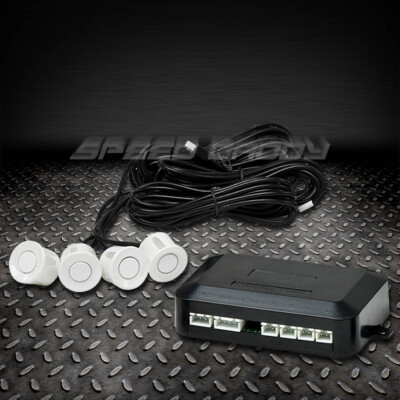 УНИВЕРСАЛЬНЫЙ АВТОМОБИЛЬНЫЙ РАДАР С ДАТЧИКОМ ПАРКОВКИ ЗАДНЕГО ХОДА ЗАДНЕГО ХОДА + СВЕТОДИОДНЫЙ ДИСПЛЕЙ + ЗУММЕР БЕЛОГО ЦВЕТА