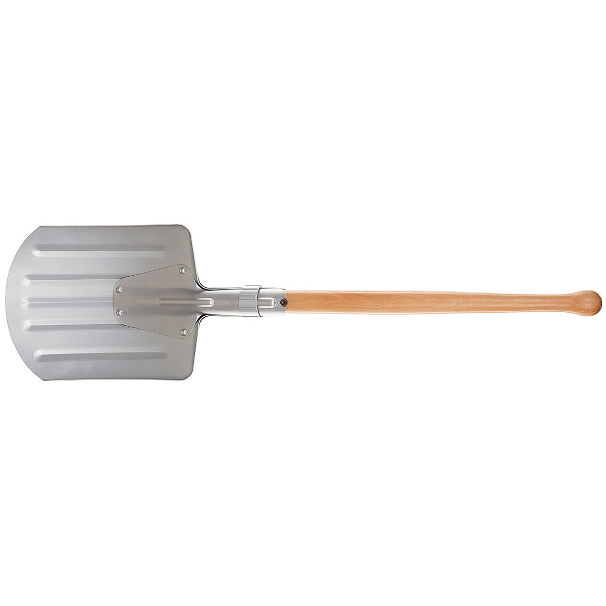 Norwegische Schneeschaufe Sandschaufel Armee Lawinenschaufel teilbar Alu / Holz