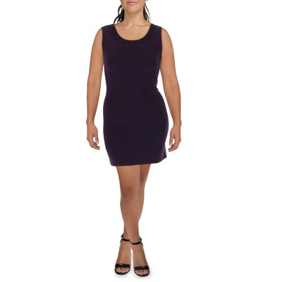 

Женское фиолетовое блестящее платье до колена R-M Richards Petites  BHFO 1995, Plum