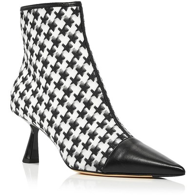 

Jimmy Choo Womens Kix/Z 65 B/W Шерстяные ботильоны Обувь 37.5 Medium(B,M) BHFO 5285, Black/latte/black, Kix/Z 65
