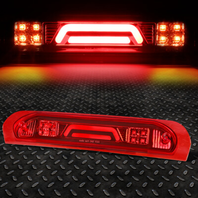 [3D СВЕТОДИОДНАЯ ПАНЕЛЬ]ДЛЯ 02-09 DODGE RAM TRUCK ТРЕТИЙ ЗАДНИЙ СТОП-СИГНАЛ ГРУЗОВОЙ ФОНАРЬ КРАСНЫЙ