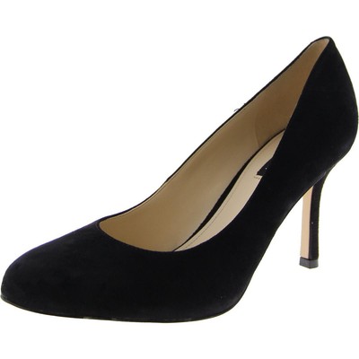 Женские туфли-лодочки Nine West Ditto черного цвета без застежки на шпильке 9.5 Medium (B,M) BHFO 6626