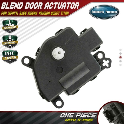 HVAC Heater Blend Air Door Actuator for Nissan Quest Armada Titan