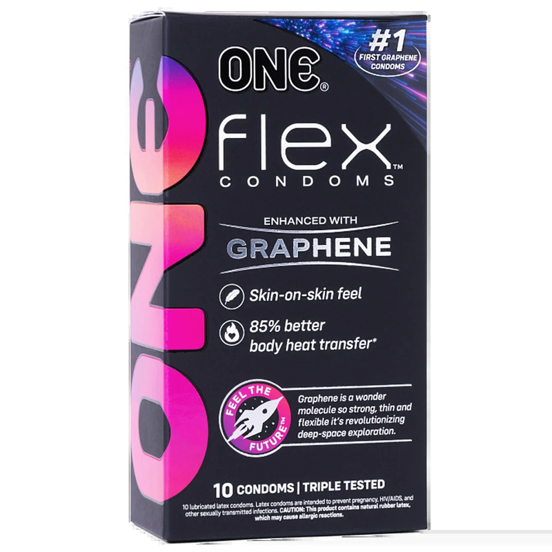 ® Flex™ Condoms -Ultra-Thin, Flexible, Strong, and Pleasure-Enhancing, Vegan Lat