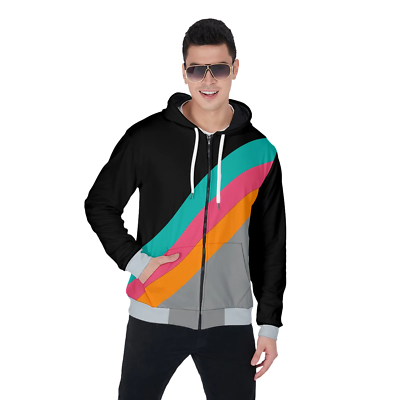 Spurs zip 2025 up hoodie