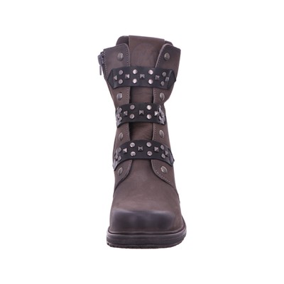 MACA KITZBÜHEL MACA KITZBÜHEL STIEFELETTE DAMEN GRAU NEU & OVP 230919