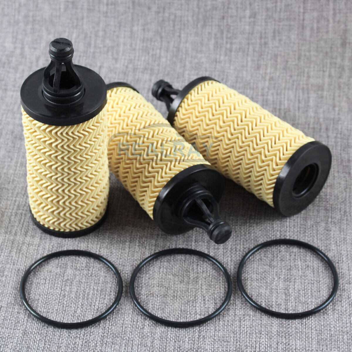 Maserati Ghibli Quattroporte Levante 3.0L V6 G 3pcs Oil Filter 311401 298939 New