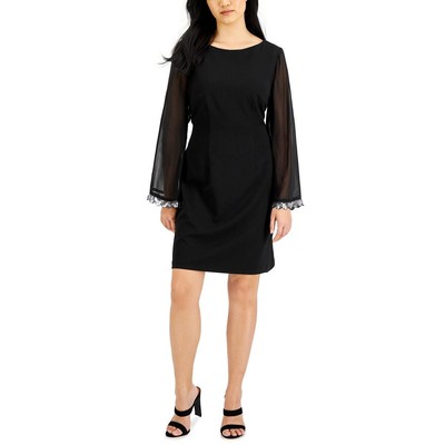 

Женское черное коктейльное и вечернее платье Connected Apparel Petites  BHFO 8091, Черный