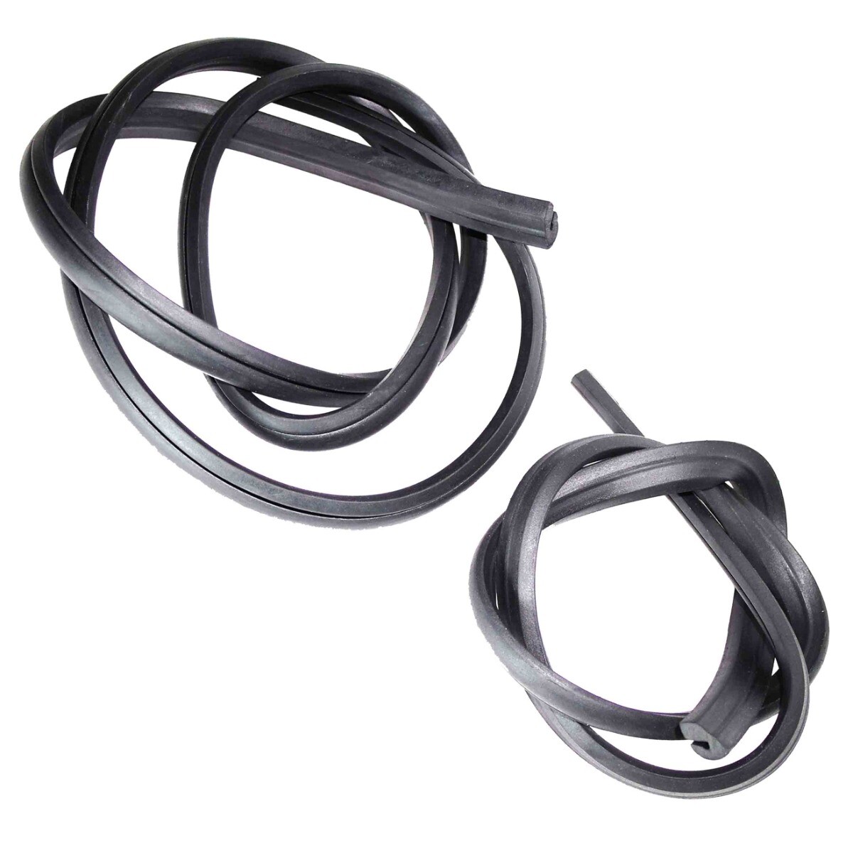 Lambretta Vespa Px Lml Legshield Toolbox Glove Box Rubber surround Black