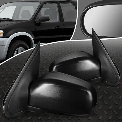 ДЛЯ 01-07 FORD ESCAPE PAIR OE STYLE БОКОВОЕ ЗЕРКАЛО ЗАДНЕГО ВИДА НА ДВЕРИ С РУЧНОЙ РЕГУЛИРОВКОЙ