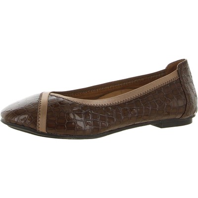

Vionic Женские балетки Caroll Brown Slip On балетки 6.5 Medium (B,M) BHFO 8570, Monk robe patent croc