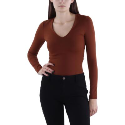 Женский топ-боди с V-образным вырезом-стрингами Abercrombie & Fitch BHFO 7100