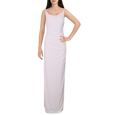 

Женское розовое платье макси на тонких бретельках Lisa - Lucy Вечернее платье  BHFO 1279, Blush