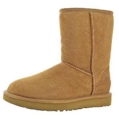 Женские классические короткие повседневные ботинки Ugg II светло-коричневого цвета, размер 9, средний (B,M), BHFO 3567