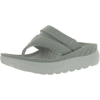 Женские шлепанцы-стринги Vionic Womens Restore II серого цвета, 7 средних размеров (B,M) BHFO 0778