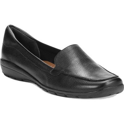 

Женские лоферы Easy Spirit Abide черные, очень широкие 8,5 (E+, WW) BHFO 7232, Black leather