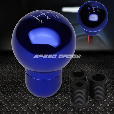 5-СТУПЕНЧАТАЯ MT/МЕХАНИЧЕСКАЯ КОРОБКА ПЕРЕДАЧ M8 /M10 /M12 АЛЮМИНИЕВАЯ КРУГЛАЯ КОРОТКАЯ РУЧКА ПЕРЕКЛЮЧЕНИЯ ПЕРЕДАЧ СИНЕГО ЦВЕТА