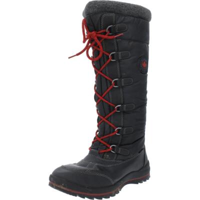 

Черные зимние сапоги Cougar в клетку Canuck Outerwear 9 Medium (B,M) BHFO 6846, Черный