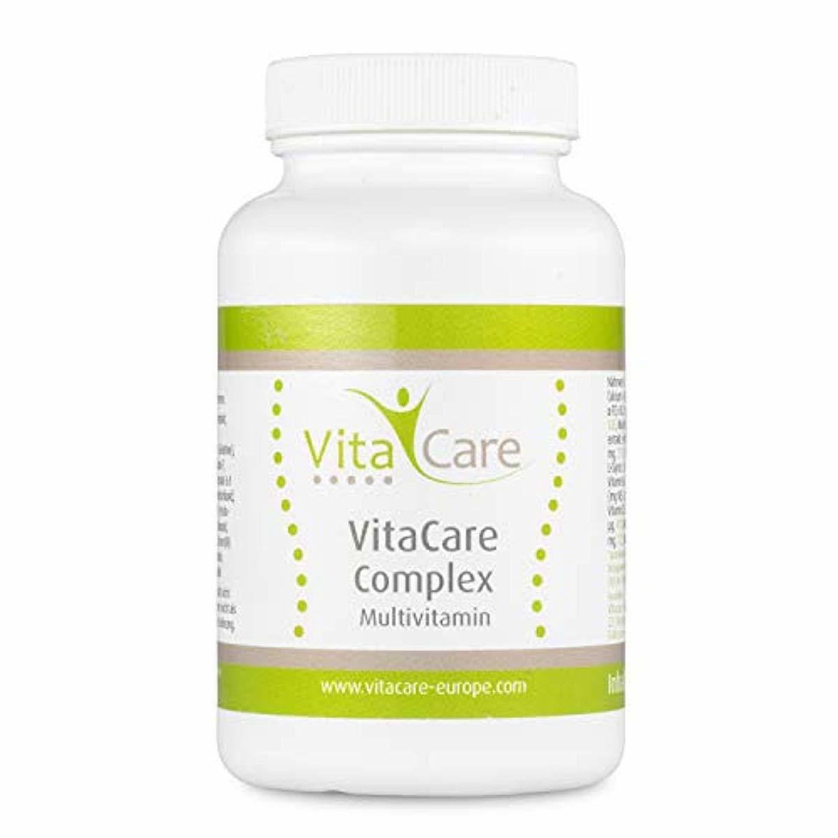 Vitacare Complex 90 Vitamin-Kapseln, Multivitamin Präparat als Nahrungsergänzu