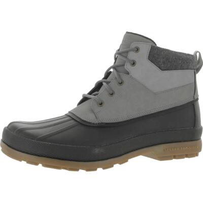 Мужские зимние ботинки Sperry COLD BAY серого цвета 9 Medium (D) BHFO 8622