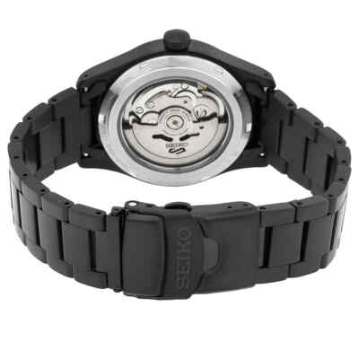 Pre-owned Seiko 5 Sports Automatic Black Dial Men's Watch Srpj09k1