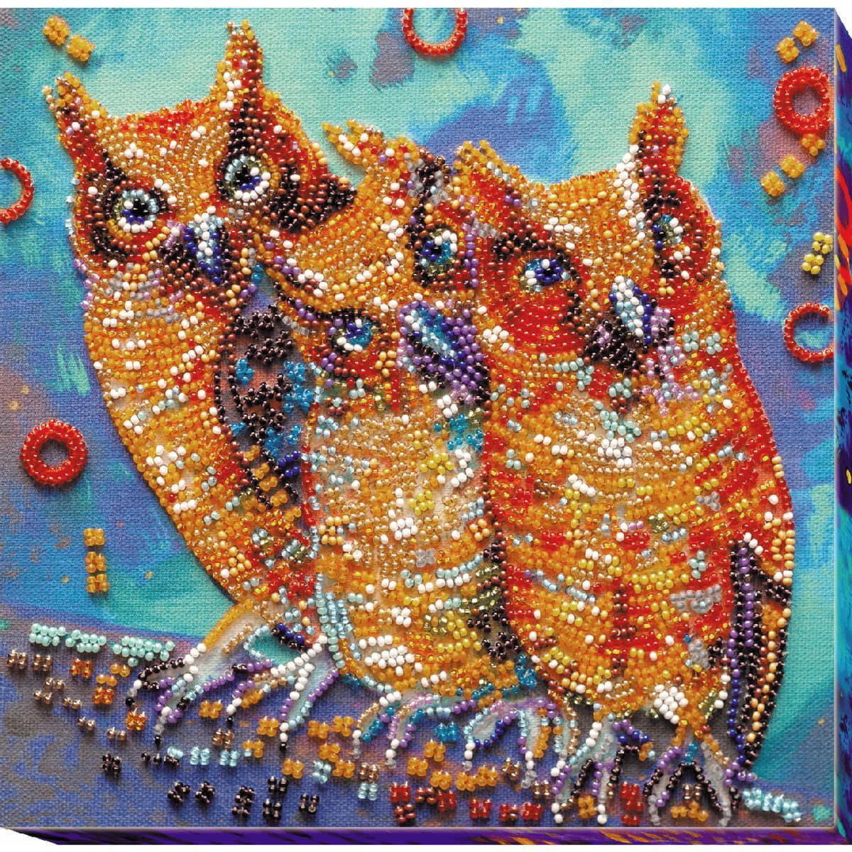 Abris Art stamped bead stitch kit 