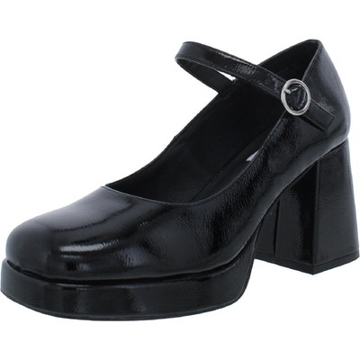 Женские стильные черные туфли Mary Jane на каблуке Steve Madden, размер 11, средний (B, M), BHFO 4503