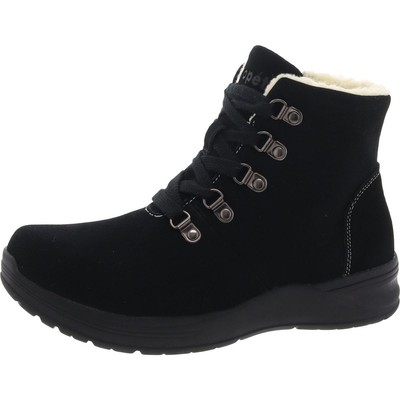 Propet Womens Demi Black Winter & Snow Boots Shoes 7.5 Wide (C,D,W) BHFO 6090